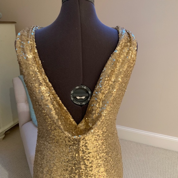 Christina Wu Celebration Sequin Gown, Size 8 - Picture 7 of 10